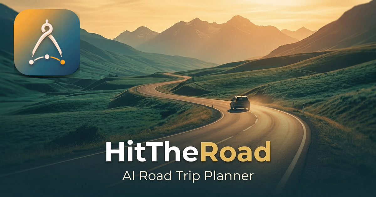 A scenic AI-planned road trip with HitTheRoad
